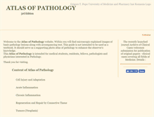 Tablet Screenshot of pathologyatlas.ro